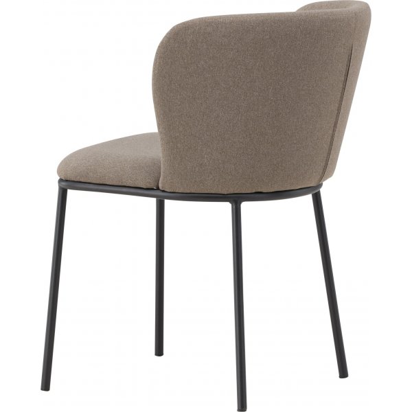 Edina matstol - Brun/svart