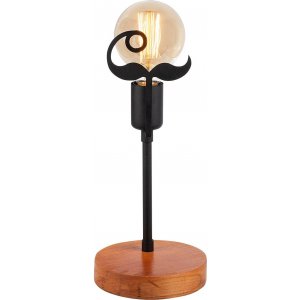 Lampe de table Beami - Noyer/noir