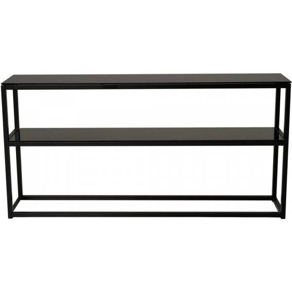 Console Pierre 160 x 30 cm - Noir Console Pierre 160 x 30 cm - Noir