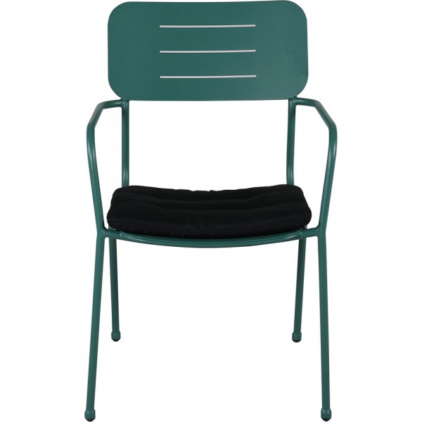 Nicke matstol - Svart/Grön Nicke matstol - Svart/Grön