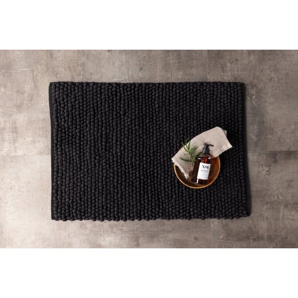 Tapis Wilmer 50 x 80 cm - Noir