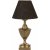 Pied de lampe Pollino - Laiton antique - 24 cm