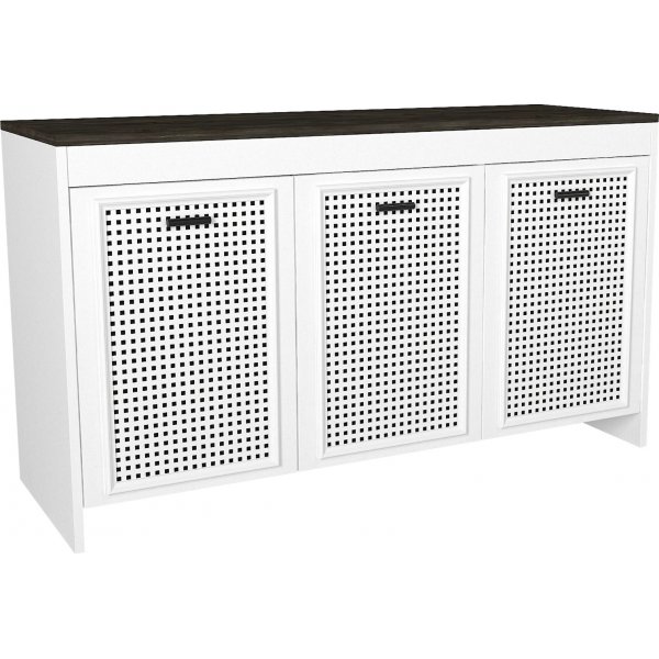 Done skänk - Vit/mörkbrun Done skänk - Vit/mörkbrun