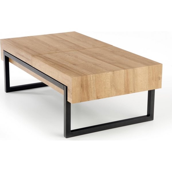 Table basse Ready 110x 60 cm - Chêne/noir Table basse Ready 110x 60 cm - Chêne/noir