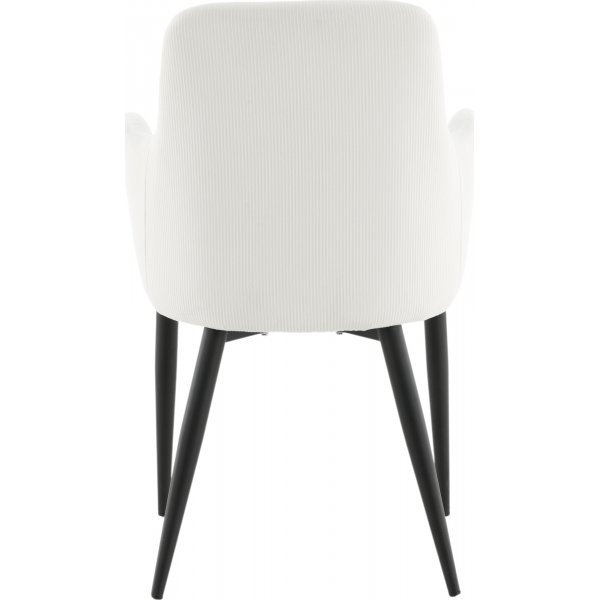 Chaise de salle  manger confort - Blanc