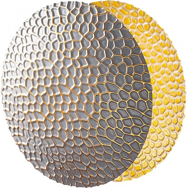 Yosma wandlamp - Zilver/goud