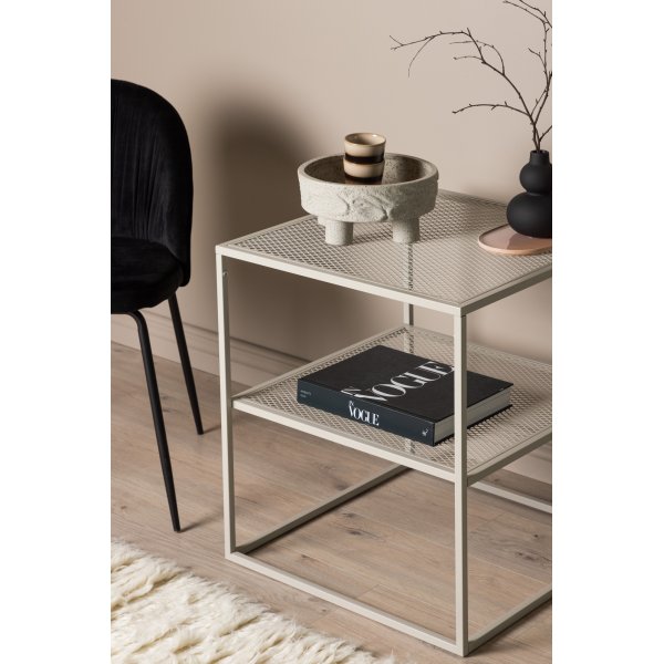 Table d'appoint Netz 55 x 55 cm - Beige Table d'appoint Netz 55 x 55 cm - Beige