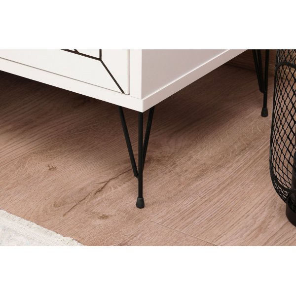 Luna nachtkastje - Wit