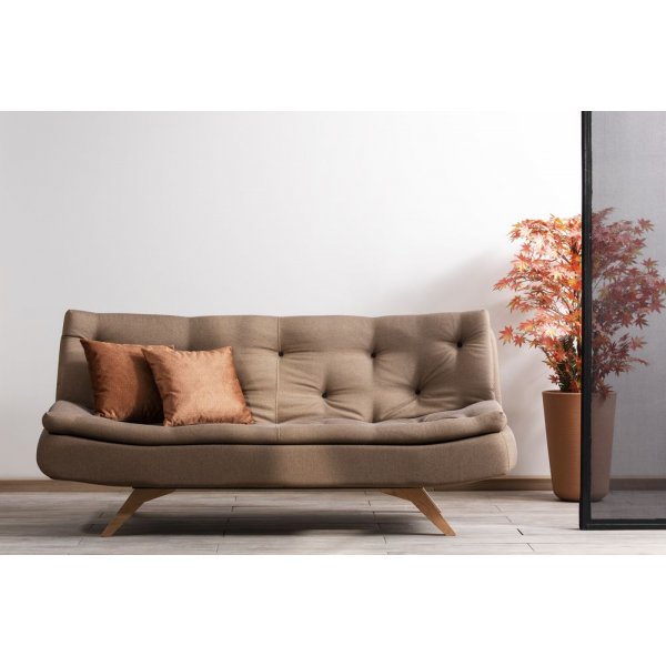 Baskarp 2-sits bäddsoffa - Beige Baskarp 2-sits bäddsoffa - Beige