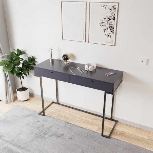 Iki avlastningsbord 120 x 45 cm - Antracit Iki avlastningsbord 120 x 45 cm - Antracit