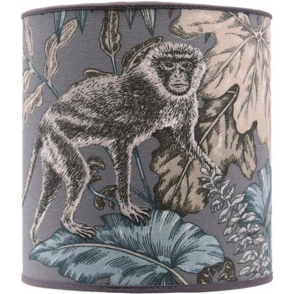 Celyn Monkey lampskrm - Bl - 20 cm