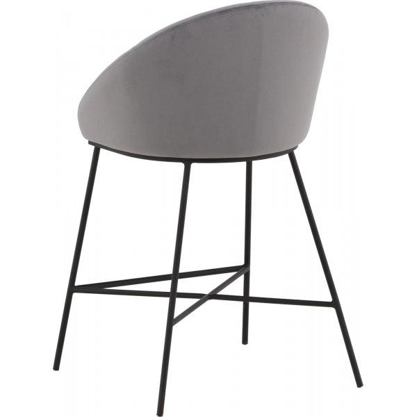 Tabouret de bar Alice - Gris foncé Tabouret de bar Alice - Gris foncé