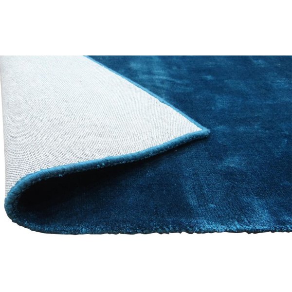 Bryan vloerkleed - Turquoise blauwe viscose Bryan vloerkleed - Turquoise blauwe viscose