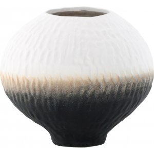 Vase Pane 24 x 21 cm - Beige/Gris/Blanc