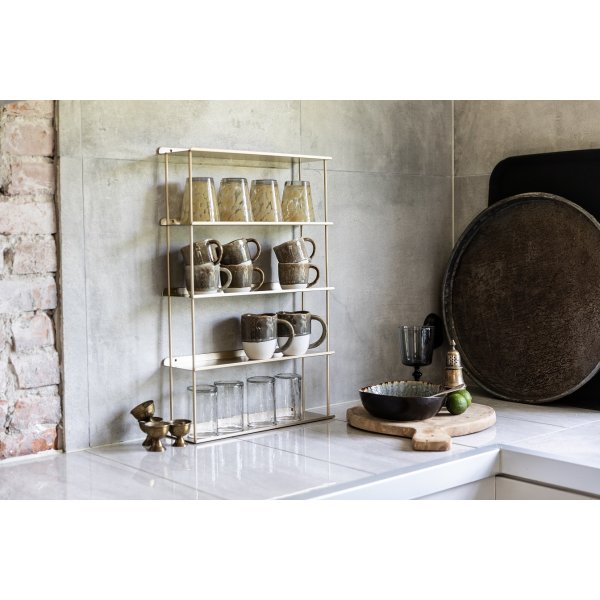 Hylla Elliot H64 cm - Guld