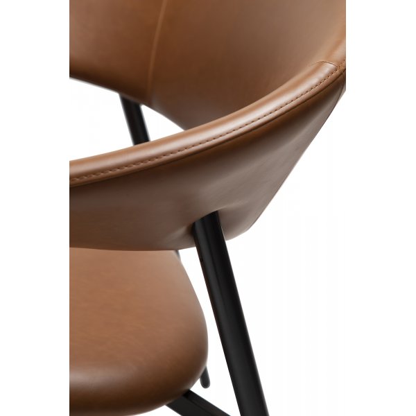 Chaise longue Rover - PU marron clair Chaise longue Rover - PU marron clair