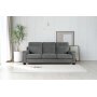 Soffa Atlas med hg rygg - 234 cm + Textilrengring fr mbler