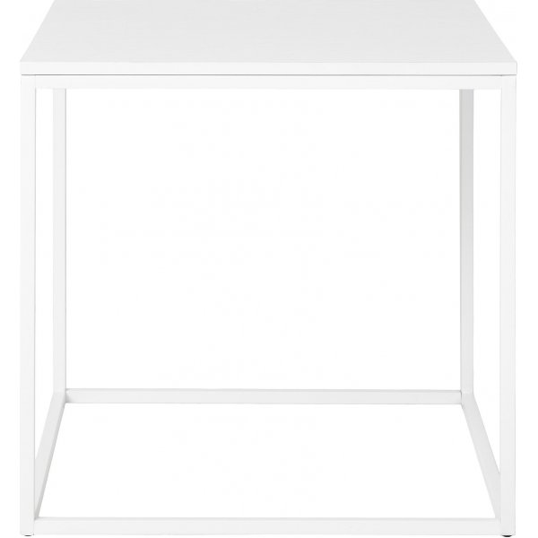 Tables d\\\'appoint blanches 45 x 45 cm - Blanc Tables d\\\'appoint blanches 45 x 45 cm - Blanc