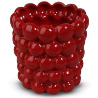 Kruka Big Bouble H16 cm - Röd Kruka Big Bouble H16 cm - Röd