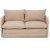 Saga 2-sits bddsoffa - Beige