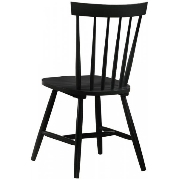 Fårö svart pinnstol i trä Fårö svart pinnstol i trä