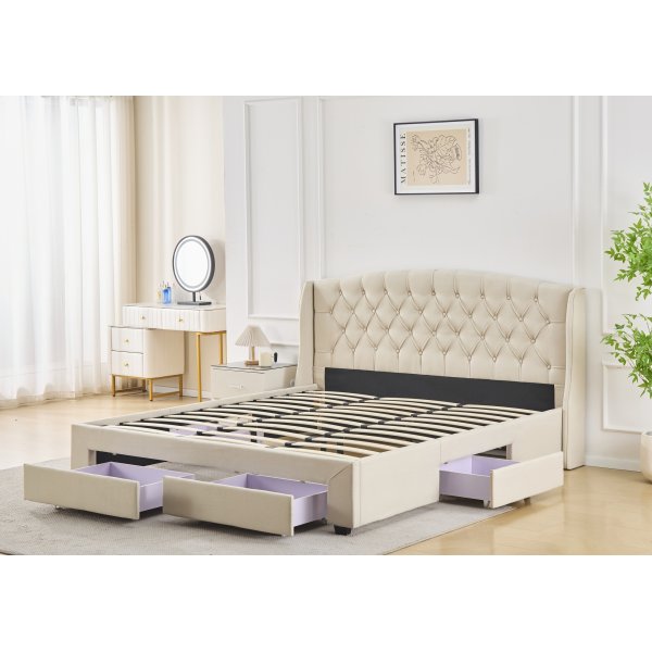 Sngram 180 x 200 cm - Beige