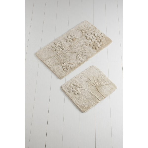 Orkide badrumsmatta - Beige Orkide badrumsmatta - Beige