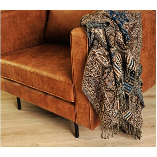 Fauteuil Balbus - Cognac + Nettoyage textile pour meubles Fauteuil Balbus - Cognac + Nettoyage textile pour meubles