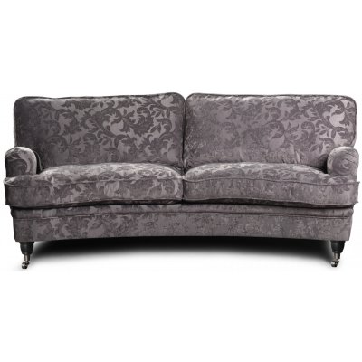 Howard Sir William svngd soffa (Dun) - Mobus Silver Floral