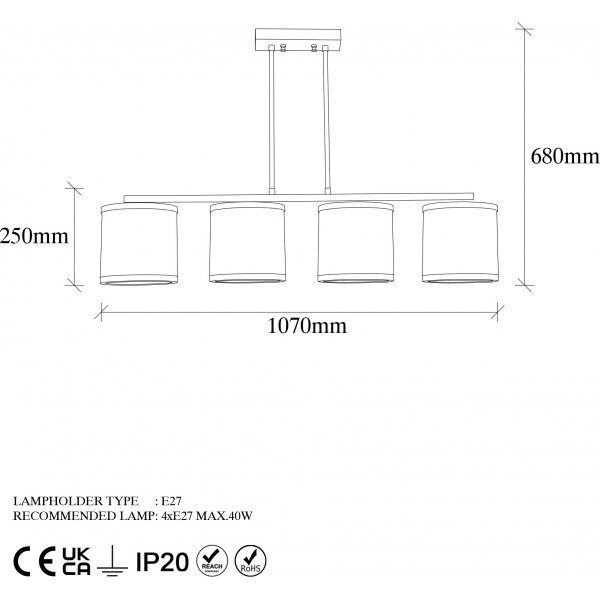 Plafonnier Way 11645 - Vintage Plafonnier Way 11645 - Vintage