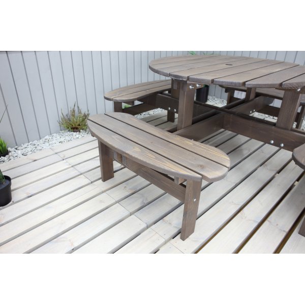 Ronda meubelgroep - Tuinbank & tafel in één - Bruin Ronda meubelgroep - Tuinbank & tafel in één - Bruin