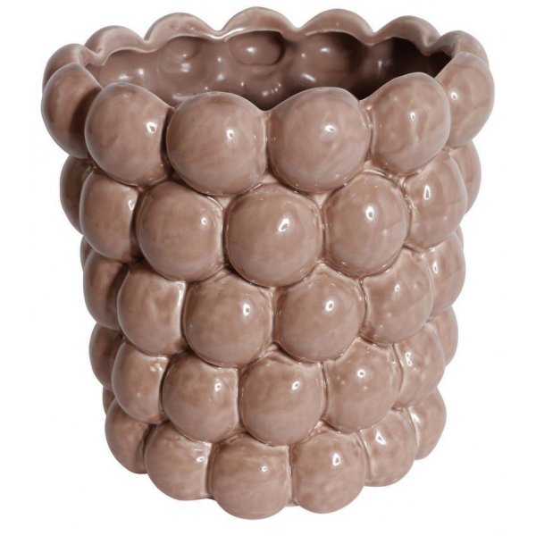Vas Big Bouble H23 cm - Rosa