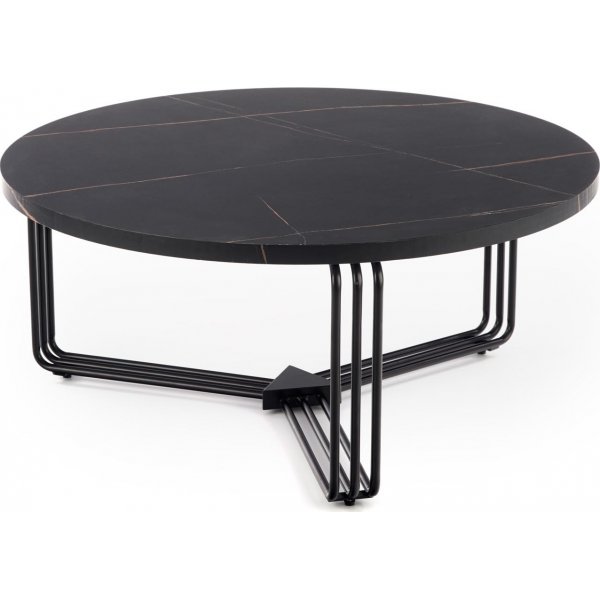 Table basse Tisvilde 80 cm - Noir