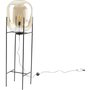 Elements golvlampa - Svart/klarglas