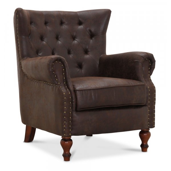 Löddeköpinge fauteuil - Bruin vintage Löddeköpinge fauteuil - Bruin vintage