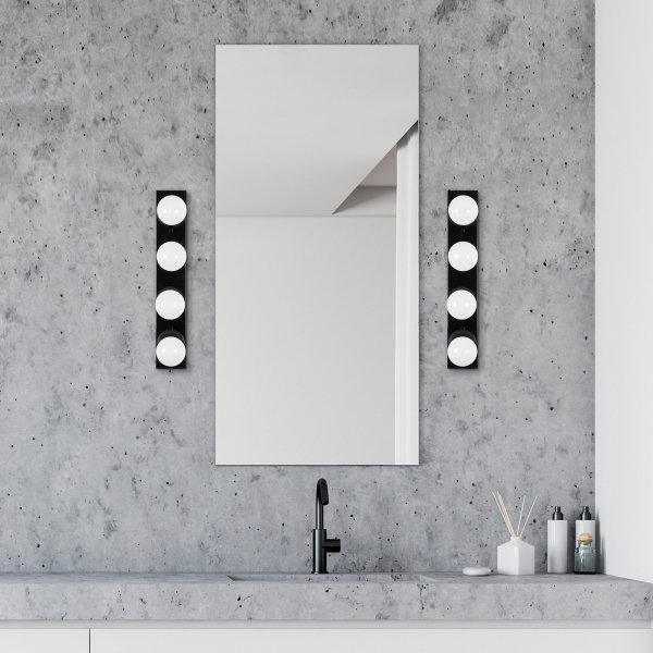 Milou wandlamp 12240 - Zwart