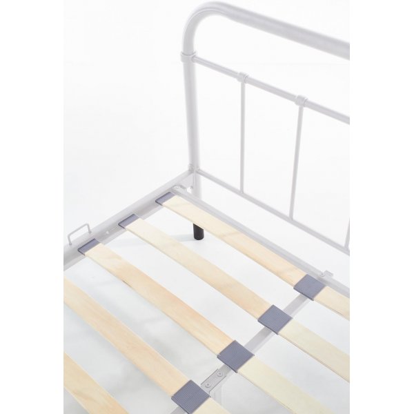 Saldus wit bedframe 120x200 cm