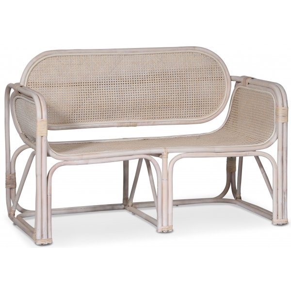 Glory Webbing 2-sits soffa i rotting - Whitewash Glory Webbing 2-sits soffa i rotting - Whitewash