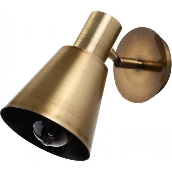 Kem wandlamp 6346 - Antiek messing