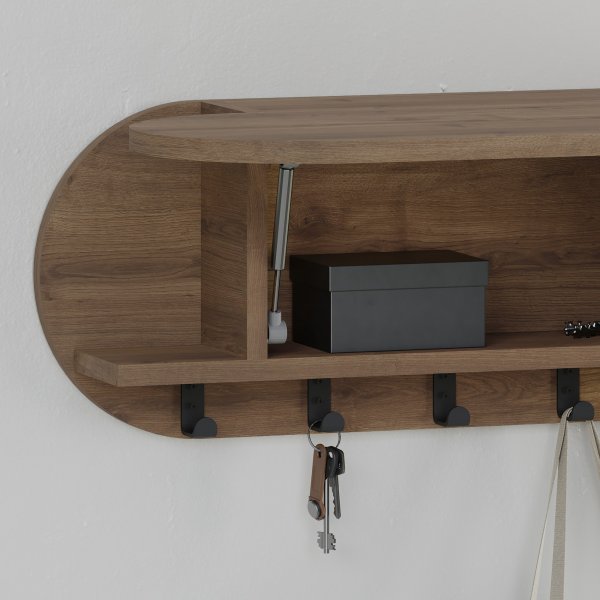 Cintre chromé - Marron Cintre chromé - Marron