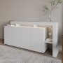 Sideboard Bellan 170 cm - Vit