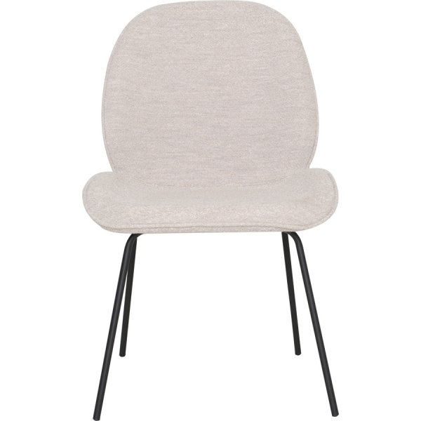 Chaise de salle à manger Olivia - Bouclé beige Chaise de salle à manger Olivia - Bouclé beige