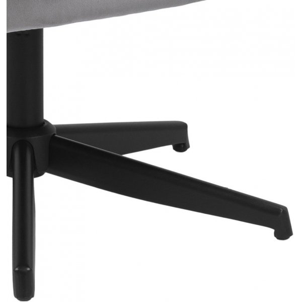 Fauteuil Daniella - Gris foncé/noir Fauteuil Daniella - Gris foncé/noir