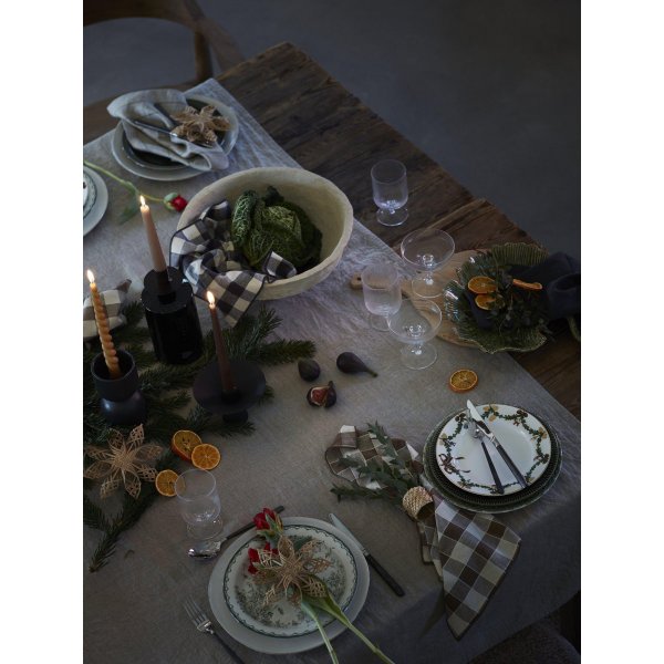 Serviette Mary 45 x 45 cm - Asphalte