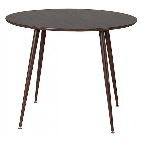 Matbord valnt 100 cm - Plaza
