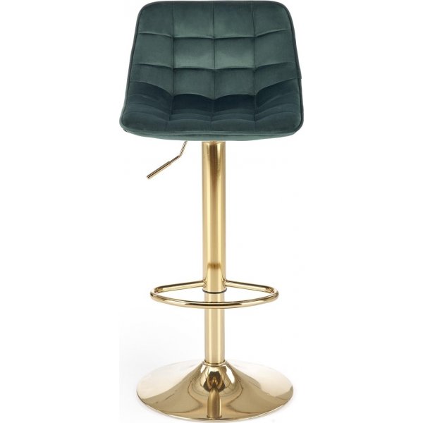Tabouret de bar Pelican 120 - Vert foncé/or Tabouret de bar Pelican 120 - Vert foncé/or