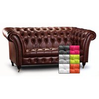 Chesterfield Tsar 2-sits tygsoffa - Valfri färg! Chesterfield Tsar 2-sits tygsoffa - Valfri färg!