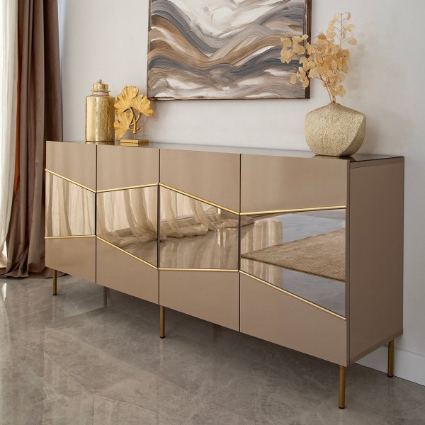 Joli buffet - Bronze/or Joli buffet - Bronze/or