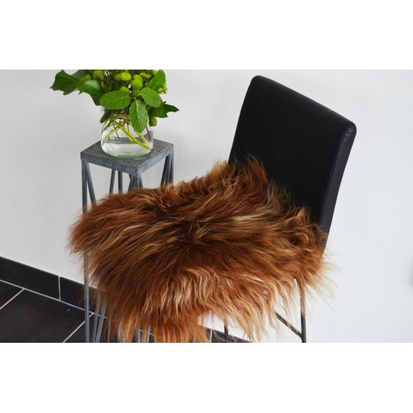 Molly stolsdyna fårskinn Brun Molly stolsdyna fårskinn Brun
