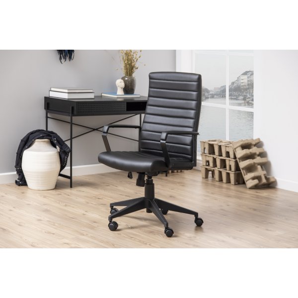 Chaise de bureau Charles - Noir Chaise de bureau Charles - Noir